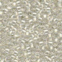 Miyuki 6/0 Rocaille Bead - 6-94601 - Inside Dyed Pearlized White