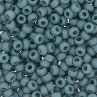 Miyuki 6/0 Rocaille Bead - 6-94702 - Frost Opaque Glaze Rainbow Peacock