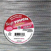 Soft Touch- .024 in (0.61 mm) - Satin Silver - 30ft / 9.15m spool