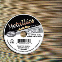 Soft Flex- .019 in (0.48 mm) - Antique Brass - 100ft / 30.5m spool