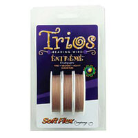 Extreme Flex Trio- .014 in (0.36 mm) / .019 in (0.48 mm) / .024 in (0.61 mm) - Champagne - 10ft / 3m spool