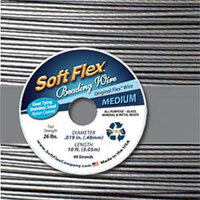 Soft Flex- .019 in (0.48 mm) - Satin Silver - 10ft / 3m spool