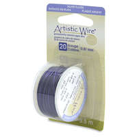 20 Gauge (.81 mm) 6 yd (5.5 m) - Silver Plated - Orchid - AWD-20S-07-06YD