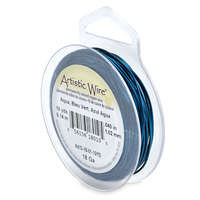 Aqua - 18 Gauge (1.0 mm) - 10 yd (9.1 m) - AWS-18-01-10YD