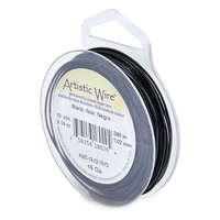 Black - 18 Gauge (1.0 mm) - 10 yd (9.1 m) - AWS-18-02-10YD