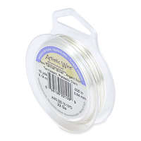Silver Plated - Tarnish Resistant Silver - 20 Gauge (.81 mm) - 25 ft (7.6 m) - AWS-20S-10-25FT