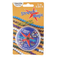 1.8mm Stretch Magic Cord - Clear 3m Spool  - SM18CL3