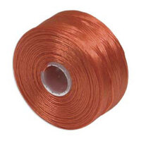 S-Lon D Bead / Macrame Cord (TEX45) - Orange - SLD-ORG