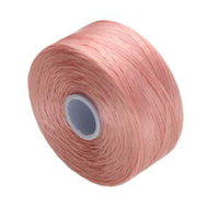S-Lon D Bead / Macrame Cord (TEX45) - Rose - SLD-RO