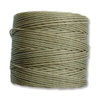 S-Lon Standard Twist Bead / Macrame Cord (TEX210) - Khaki - SLBC-KH