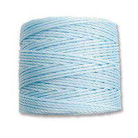 S-Lon Standard Twist Bead / Macrame Cord (TEX210) - Sky Blue - SLBC-SB