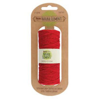 1.0mm Hemp Cord Scarlet - 60m Spool - HEMP20SCT