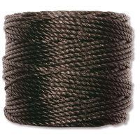 S-Lon Heavy Twist Bead / Macrame Cord (TEX400) - Black - SL400-BK