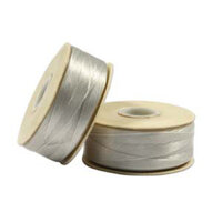 Nymo D (0.30mm) Sterling - Bobbin - 64 yards / 58m - NYMDST