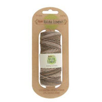 1.0mm Hemp Cord Variegated Brown Mix - 60m Spool - HEMP20EAR