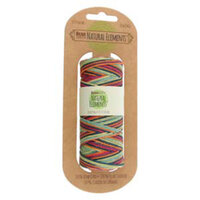 1.0mm Hemp Cord Variegated Rainbow - 60m Spool - HEMP20RAIN