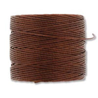 S-Lon Standard Twist Bead / Macrame Cord (TEX210) - Mahogany - SLBC-MA