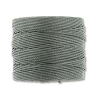 S-Lon Standard Twist Bead / Macrame Cord (TEX210) - Gunmetal - SLBC-GU