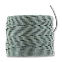 S-Lon Standard Twist Bead / Macrame Cord (TEX210) - Steel - SLBC-ST