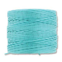 S-Lon Standard Twist Bead / Macrame Cord (TEX210) - Aqua - SLBC-AQ
