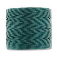 S-Lon Standard Twist Bead / Macrame Cord (TEX210) - Green Blue - SLBC-GB