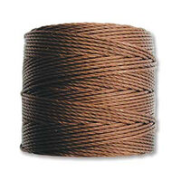 S-Lon Standard Twist Bead / Macrame Cord (TEX210) - Brown - SLBC-BR