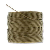 S-Lon Standard Twist Bead / Macrame Cord (TEX210) - Dark Tan - SLBC-DT