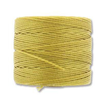 S-Lon Standard Twist Bead / Macrame Cord (TEX210) - Light Maize - SLBC-LM