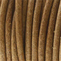 1mm Indian Leather Antique Light Brown - 25 Yards - 22.5 Metres Roll