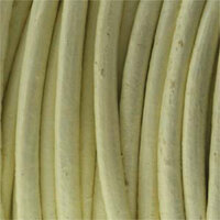 2mm Indian Leather Primrose - 25 Yards - 22.5 Metres Roll