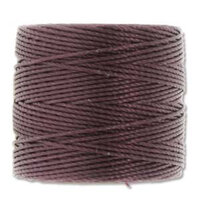 S-Lon Standard Twist Bead / Macrame Cord (TEX210) - Eggplant - SLBC-EGP