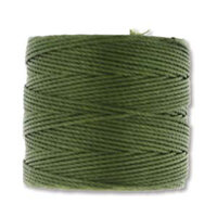 S-Lon Standard Twist Bead / Macrame Cord (TEX210) - Olivine - SLBC-OLV
