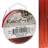 Chinese Knotting Cord Siam - 0.8mm - 15m - KC08SIA-15