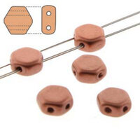 Honeycomb 6mm - HC0600030-01780 - Bronze Copper - 30 Bead Strand