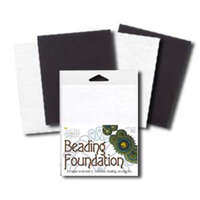 Beading Foundation - 4.25" x 5.5" 2 x White + 2 x Black - BFMX4.5-4