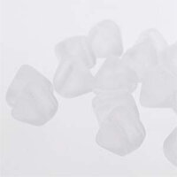 Pyramid Stud 6mm - Matte Crystal - PYR0600030-84100 - 25 Bead Strand