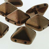 Pyramid Stud 12mm - Jet Bronze - PYR1223980-14415 - 12 Bead Strand