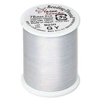 Nozue Sonoko 78D-TEX Beading Thread - 110 Yard / 100m Spool - Grey - NS78GY