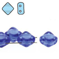 Silky 6mm - Sapphire - SQ206-30050 - 40 Bead Strand
