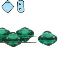 Silky 6mm - Teal - SQ206-50720 - 40 Bead Strand
