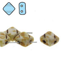 Silky 6mm - Chalk Travertine - SQ206-03000-86800 - 40 Bead Strand