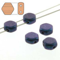 Honeycomb 6mm - HC0623980-94105 - Motley Denim Blue - 30 Bead Strand