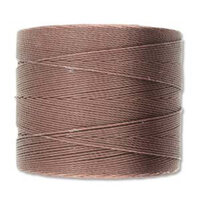 S-Lon Micro Twist Bead / Macrame Cord (TEX70) - Brown - SLMC-BR