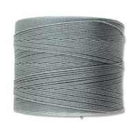 S-Lon Micro Twist Bead / Macrame Cord (TEX70) - Grey - SLMC-GY