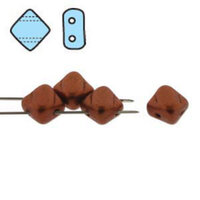Silky 6mm - Bronze Fire Red - SQ206-00030-01750 - 40 Bead Strand