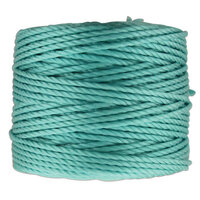 S-Lon Heavy Twist Bead / Macrame Cord (TEX400) - Aqua - SL400-AQ