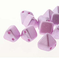Pyramid Stud 6mm - Pastel Light Rose - PYR0625011 - 25 Bead Strand