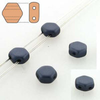 Honeycomb 6mm - HC0625042 - Pastel Montana Blue - 30 Bead Strand