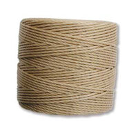 S-Lon Standard Twist Bead / Macrame Cord (TEX210) - Light Brown - SLBC-LBR