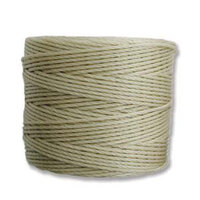 S-Lon Standard Twist Bead / Macrame Cord (TEX210) - Light Khaki - SLBC-LK